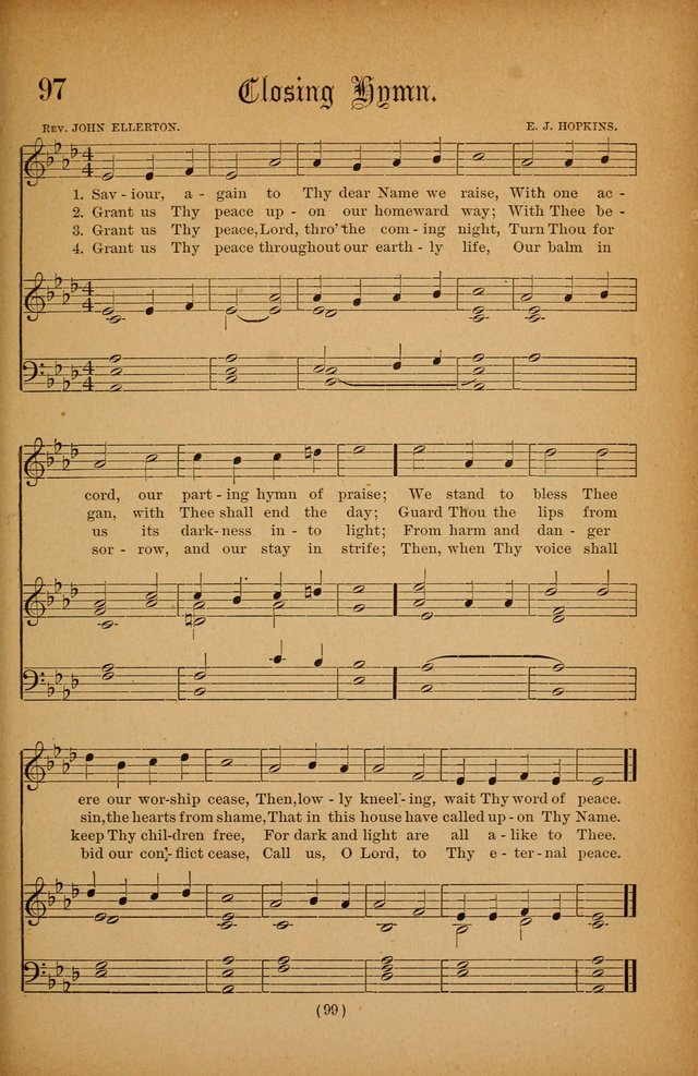 The Portfolio of Sunday School Songs page 99