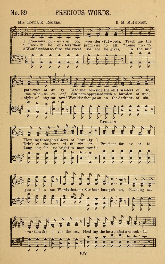 Pure Songs for Sunday-Schools page 114