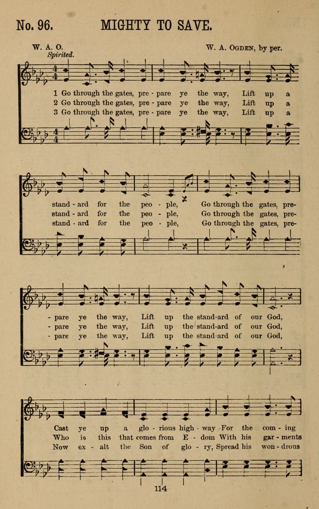 Pure Songs for Sunday-Schools page 121