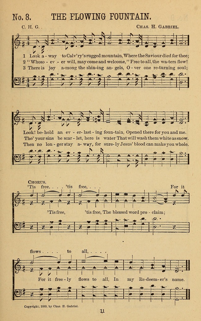 Pure Songs for Sunday-Schools page 18