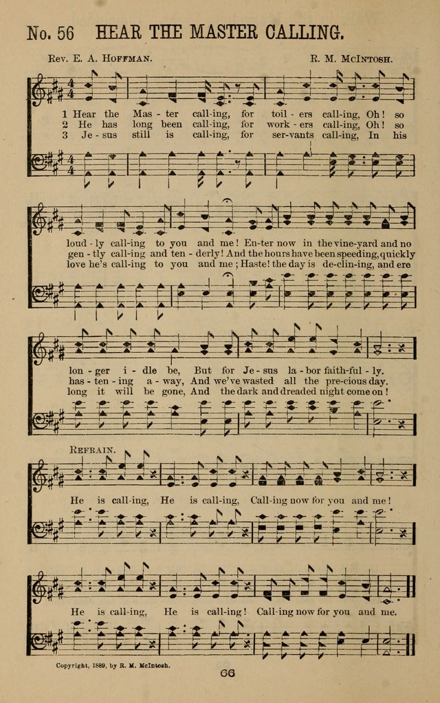 Pure Songs for Sunday-Schools page 73