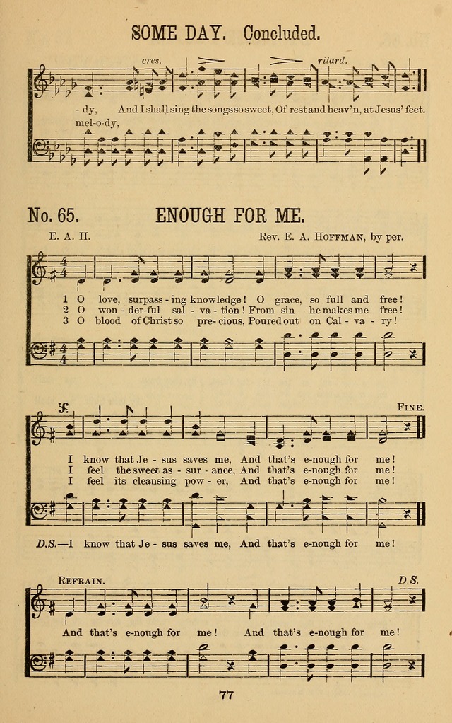 Pure Songs for Sunday-Schools page 84