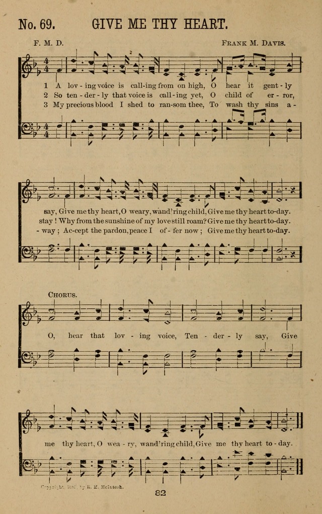 Pure Songs for Sunday-Schools page 89