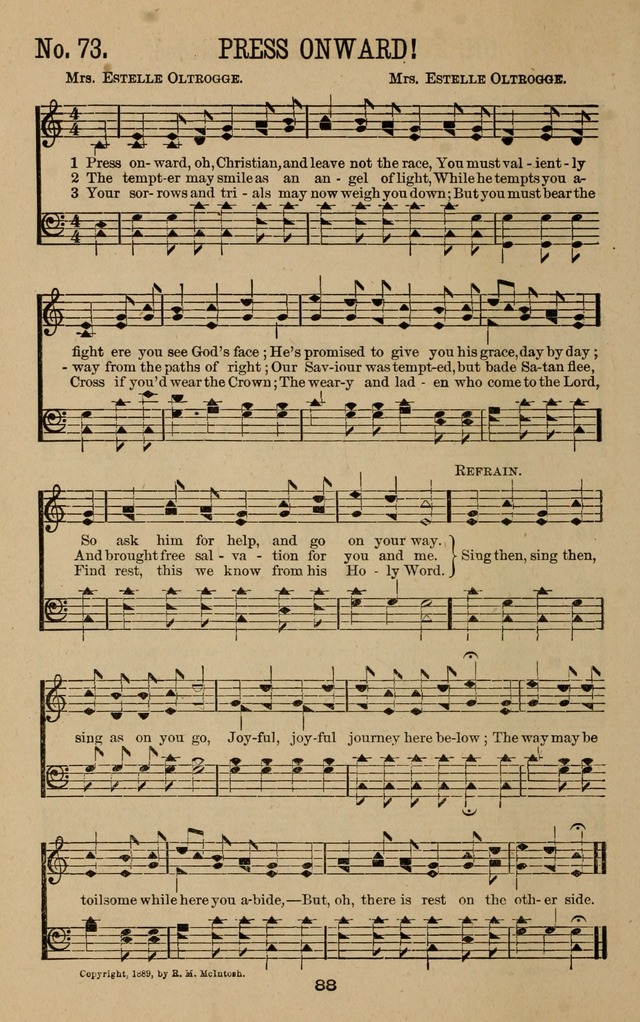 Pure Songs for Sunday-Schools page 95