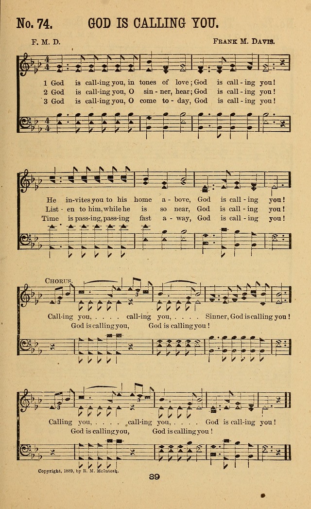 Pure Songs for Sunday-Schools page 96