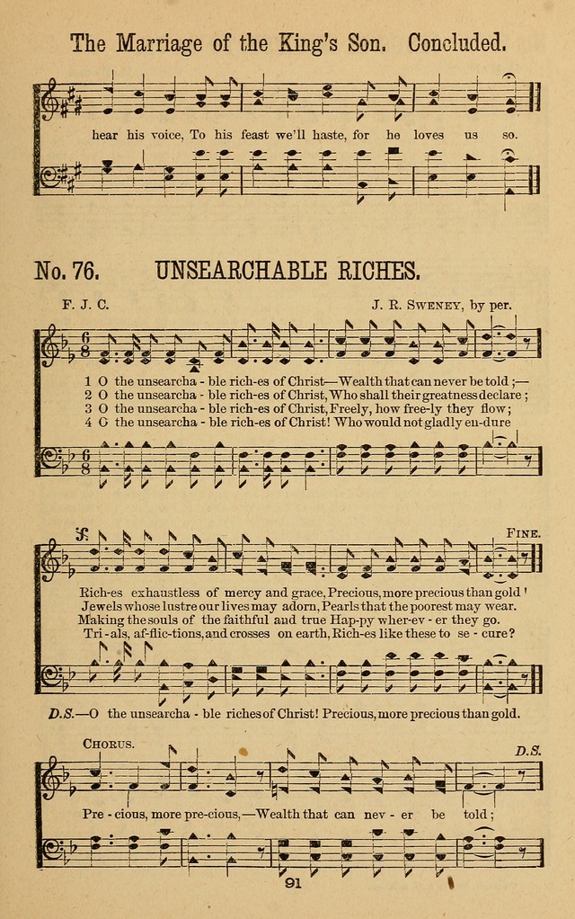 Pure Songs for Sunday-Schools page 98