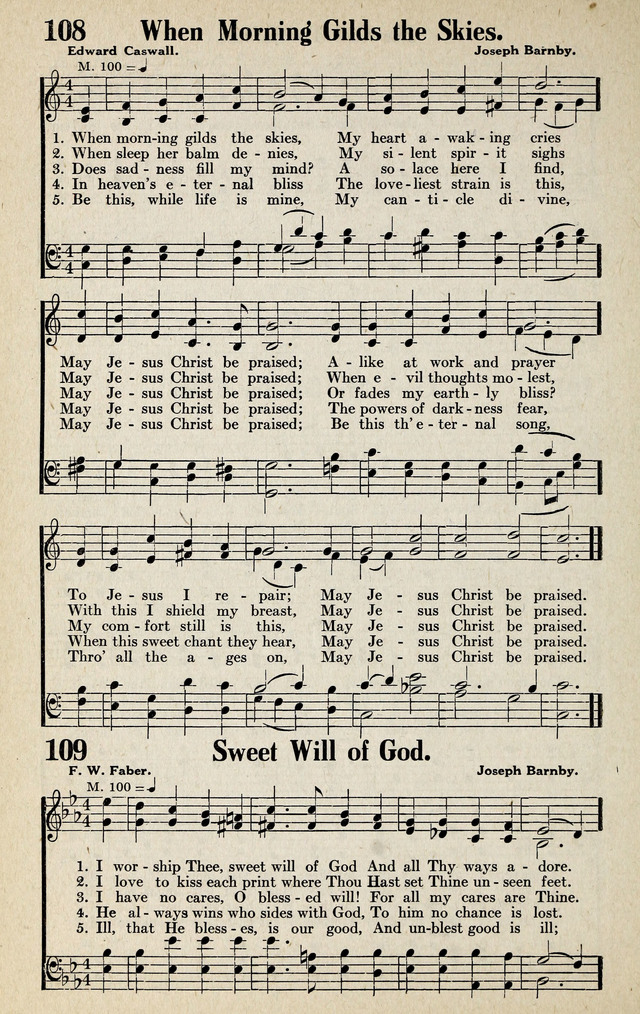 Progressive Sunday School Songs page 108