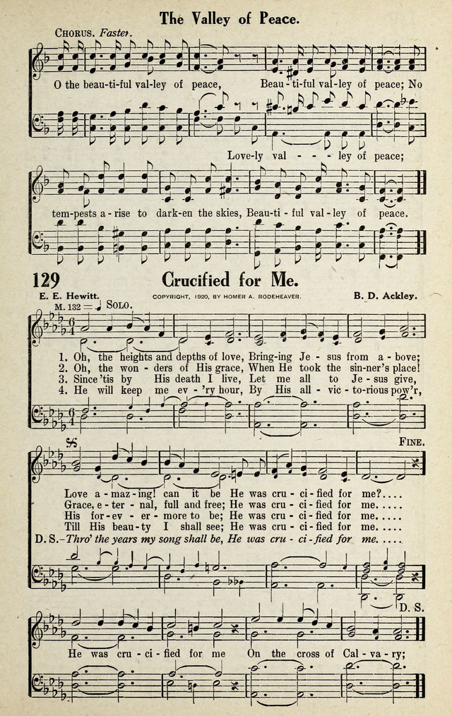 Progressive Sunday School Songs page 127