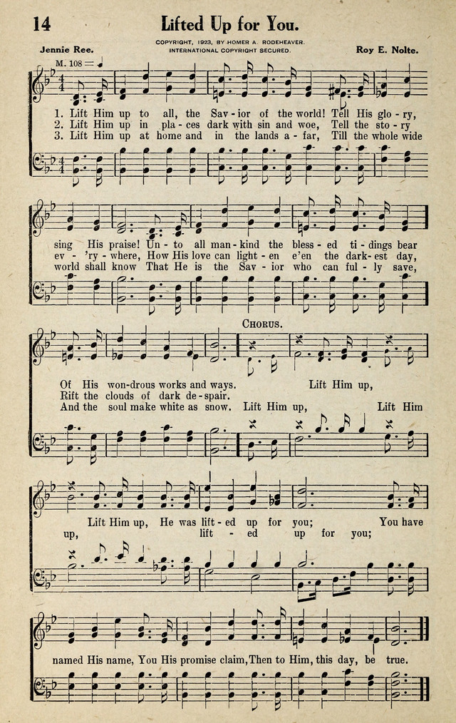 Progressive Sunday School Songs page 14