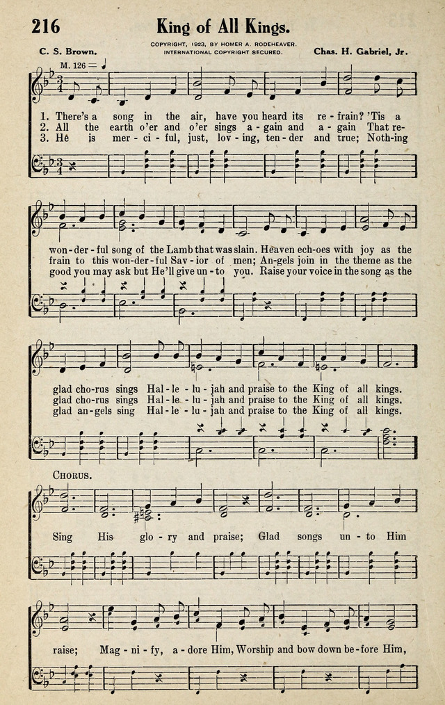 Progressive Sunday School Songs page 208