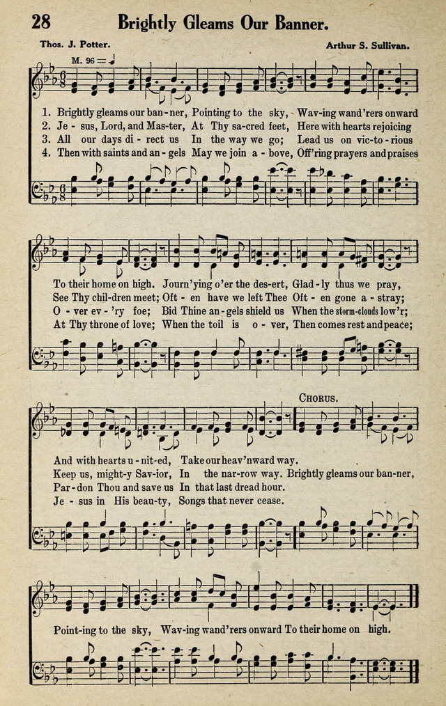 Progressive Sunday School Songs page 28