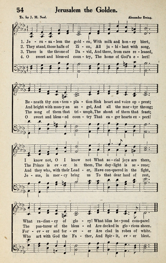 Progressive Sunday School Songs page 54