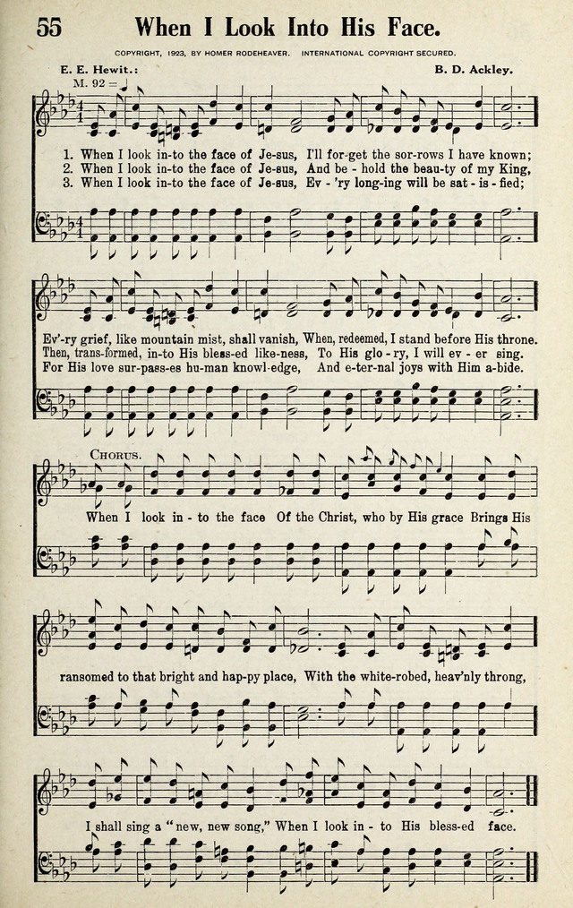 Progressive Sunday School Songs page 55