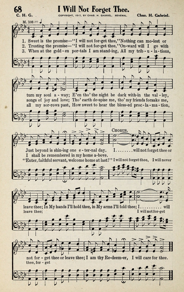 Progressive Sunday School Songs page 68