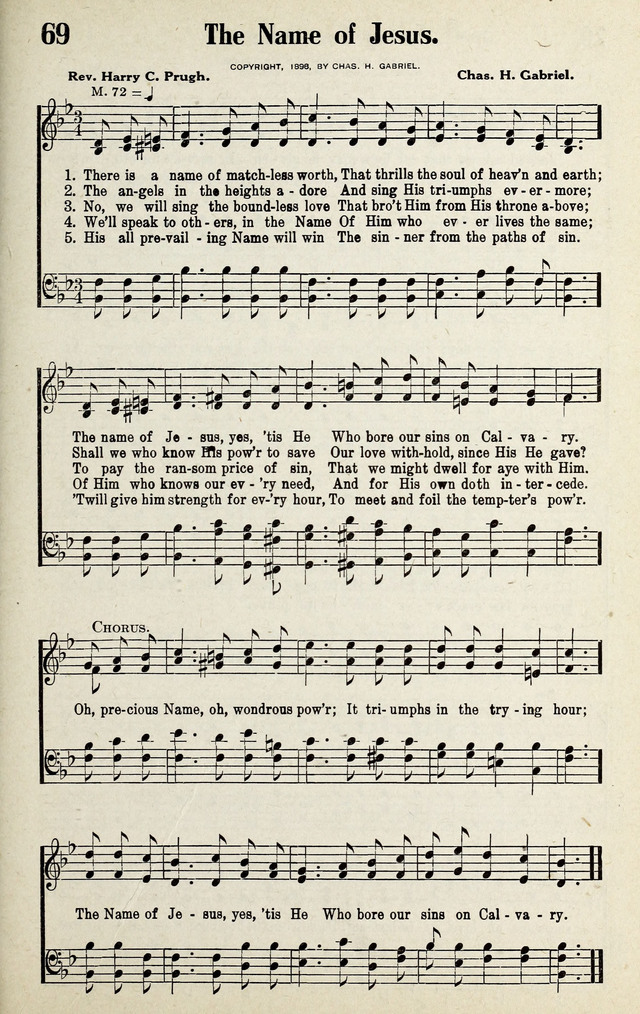 Progressive Sunday School Songs page 69