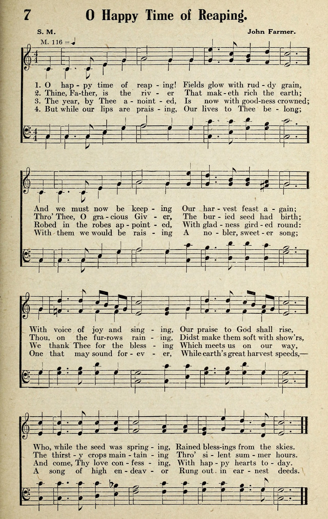 Progressive Sunday School Songs page 7