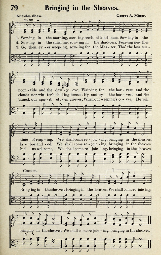 Progressive Sunday School Songs page 79