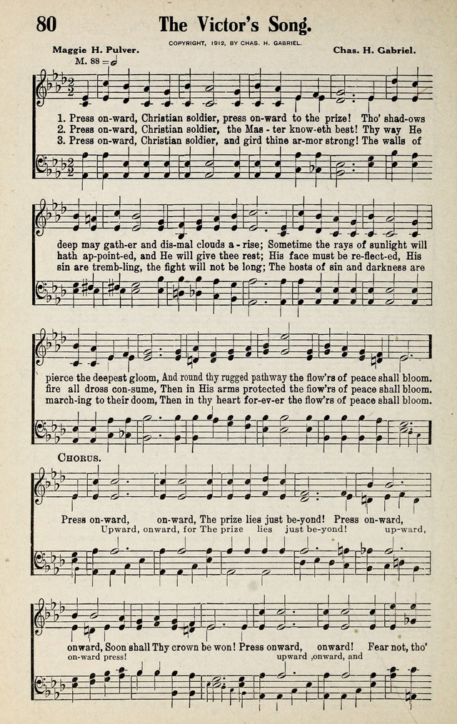 Progressive Sunday School Songs page 80