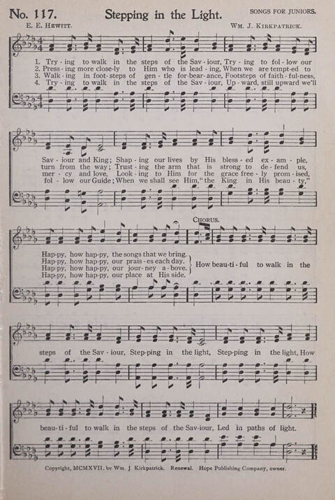 Praise and Service Songs for Sunday Schools page 113