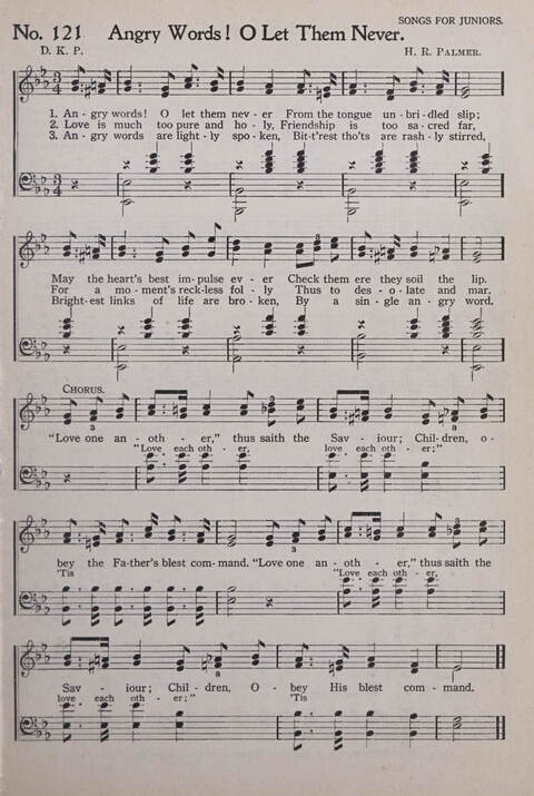 Praise and Service Songs for Sunday Schools page 117