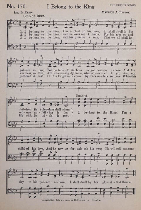 Praise and Service Songs for Sunday Schools page 151