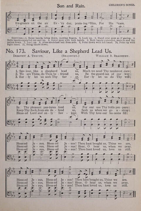 Praise and Service Songs for Sunday Schools page 153