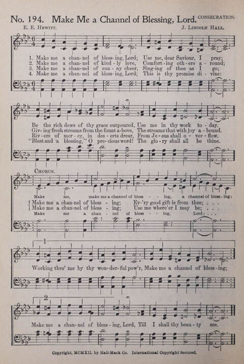 Praise and Service Songs for Sunday Schools page 170