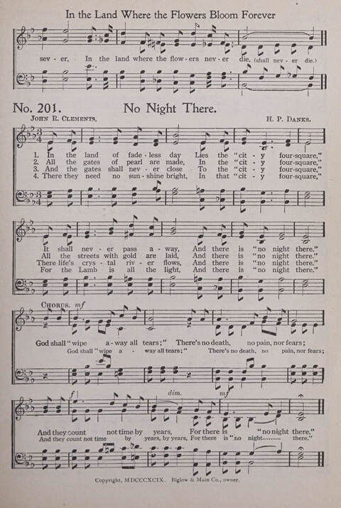 Praise and Service Songs for Sunday Schools page 177