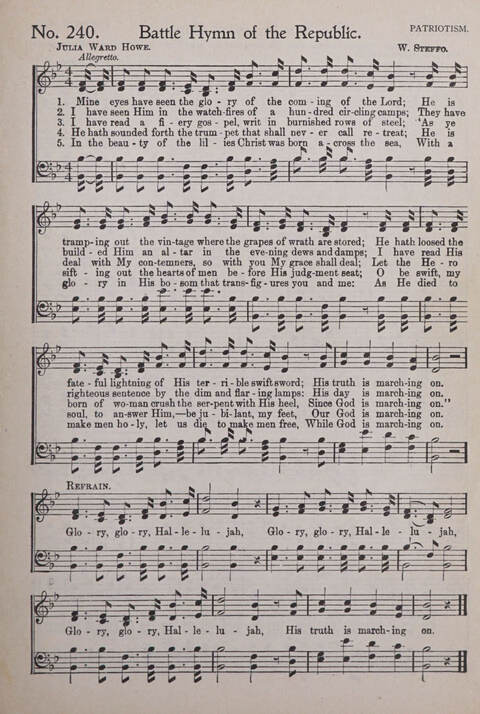 Praise and Service Songs for Sunday Schools page 213