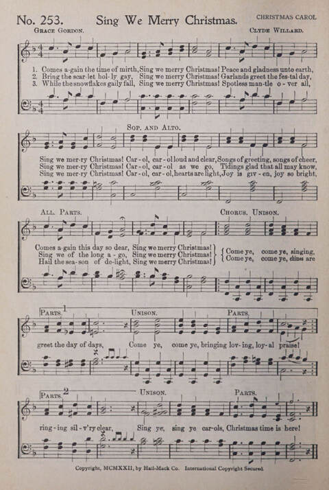 Praise and Service Songs for Sunday Schools page 222