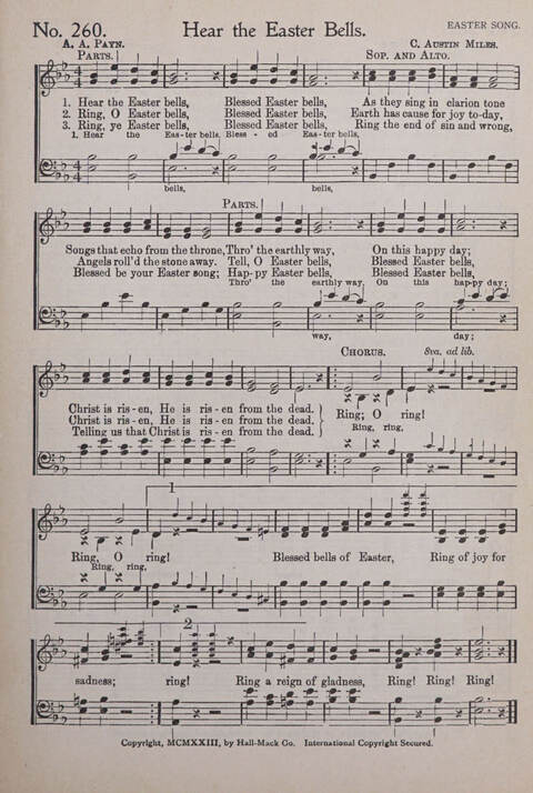 Praise and Service Songs for Sunday Schools page 229