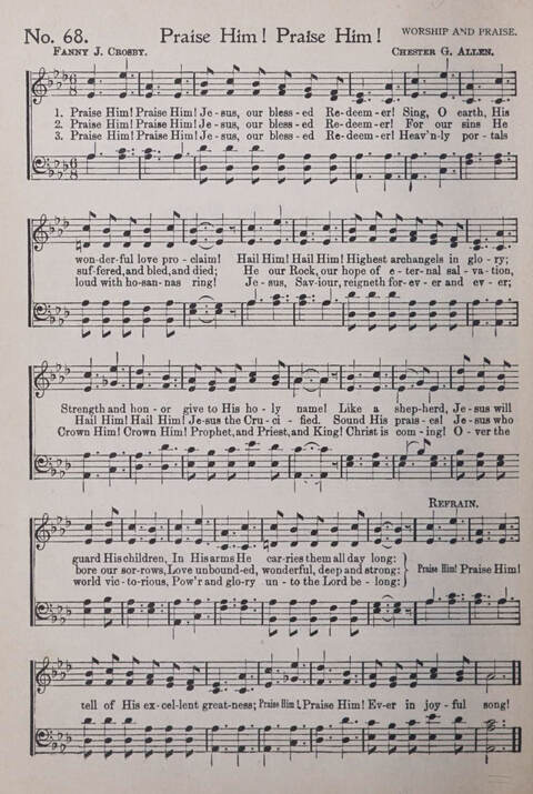 Praise and Service Songs for Sunday Schools page 64