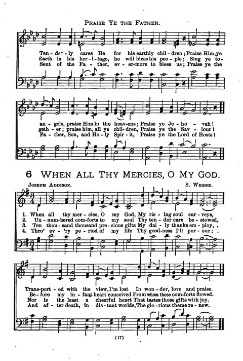 Praise and Thanks: a hymn book for the Young People