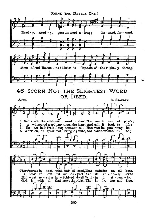 Praise and Thanks: a hymn book for the Young People