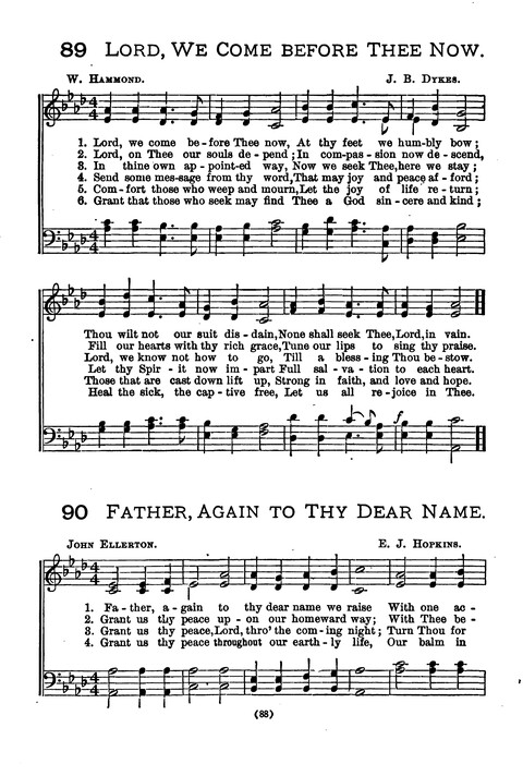 Praise and Thanks: a hymn book for the Young People