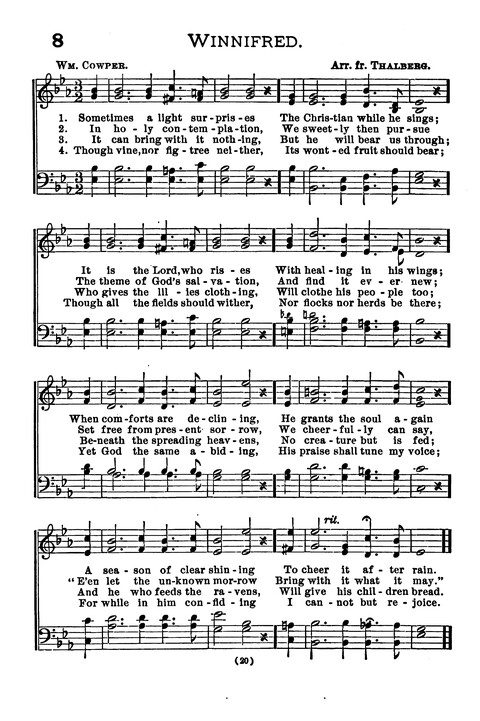 Praise and Thanks: a hymn book for the Young People