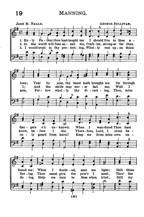 Praise and Thanks: a hymn book for the Young People