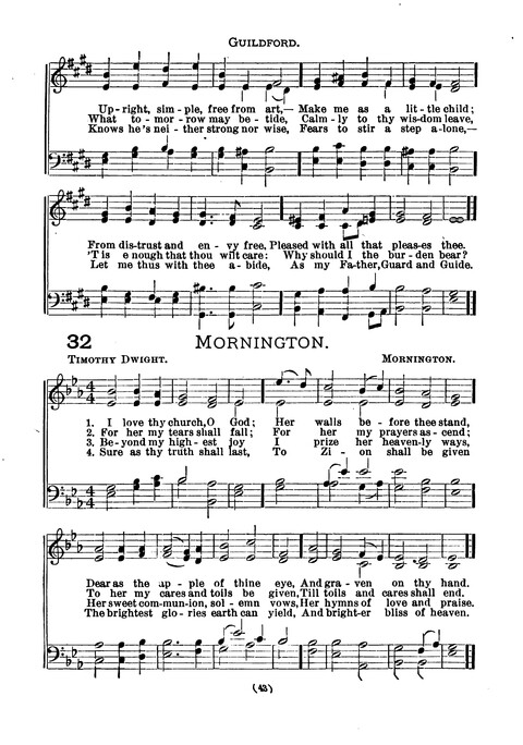 Praise and Thanks: a hymn book for the Young People