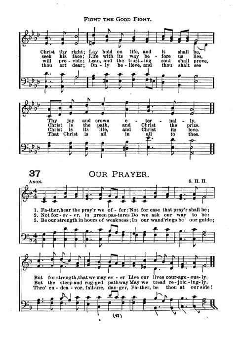 Praise and Thanks: a hymn book for the Young People