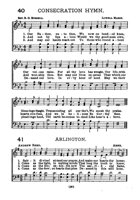 Praise and Thanks: a hymn book for the Young People