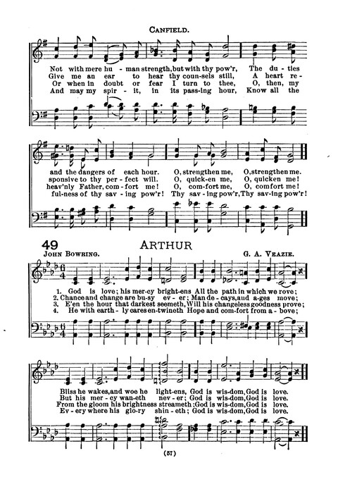 Praise and Thanks: a hymn book for the Young People