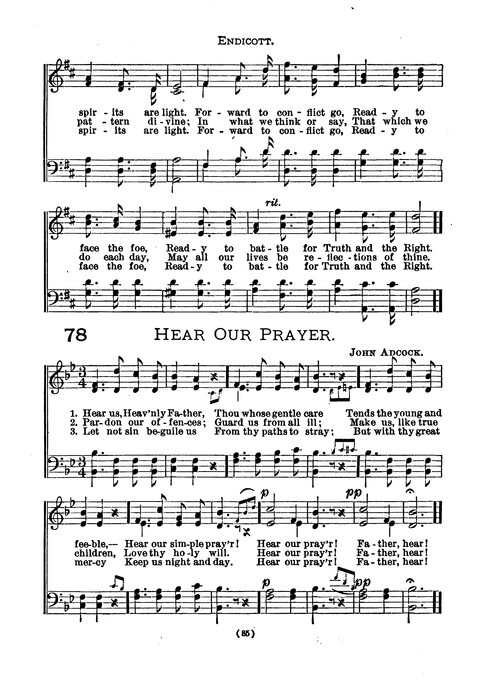 Praise and Thanks: a hymn book for the Young People