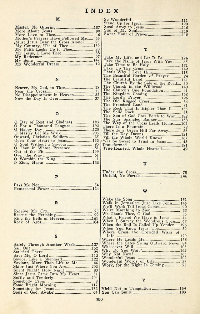 Praise and Worship Hymns page 188