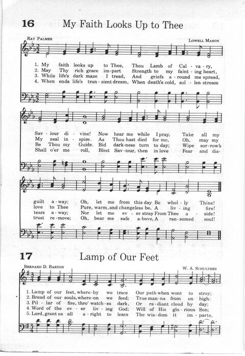 Praise and Worship: a gospel hymnal page 14