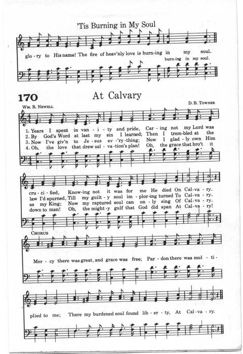 Praise and Worship: a gospel hymnal page 149