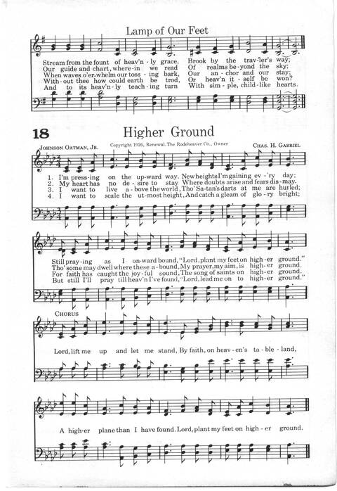 Praise and Worship: a gospel hymnal page 15