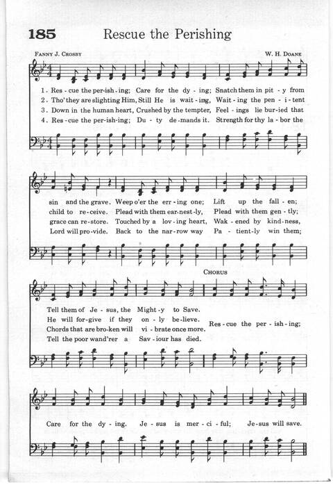 Praise and Worship: a gospel hymnal page 164