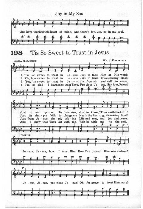 Praise and Worship: a gospel hymnal page 177