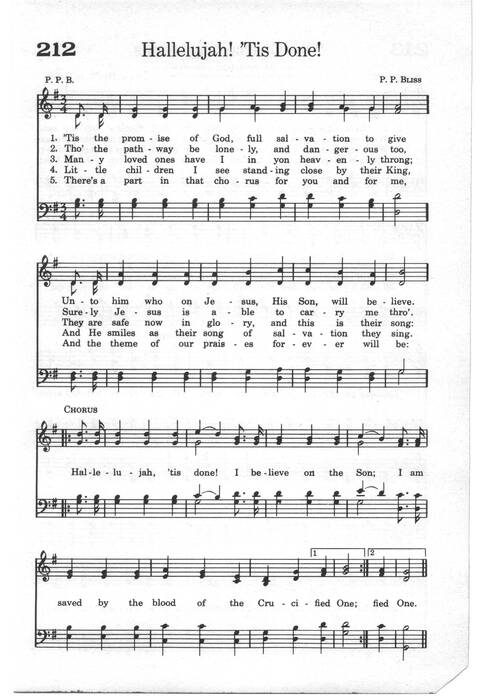 Praise and Worship: a gospel hymnal page 192