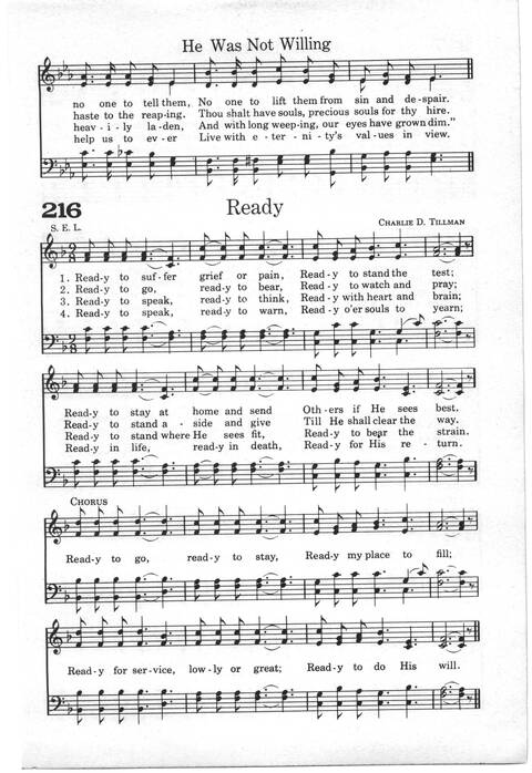 Praise and Worship: a gospel hymnal page 196